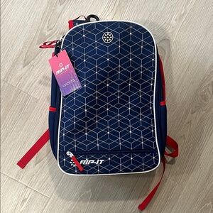 Red white and blue Rip-It softball bag 🥎